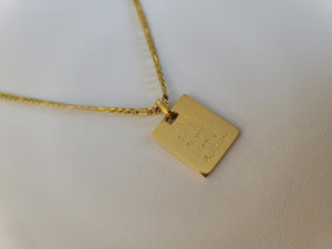 "I AM" Affirmation Single Necklace