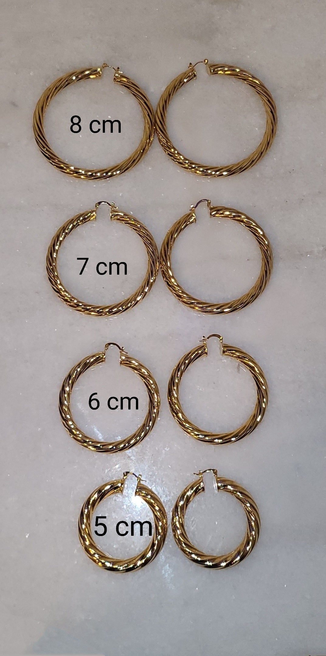 Nubian Gold Hoops