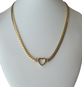 Open Heart Necklace