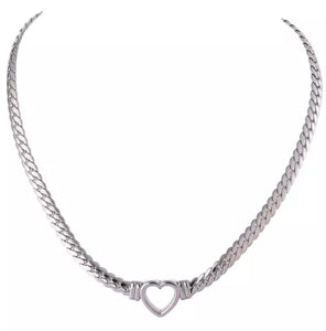 Open Heart Necklace