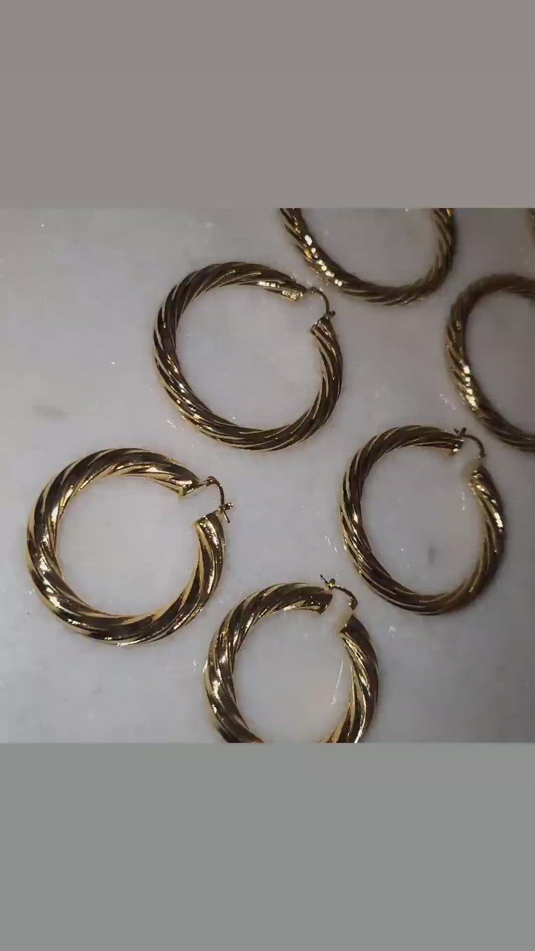 Nubian Gold Hoops